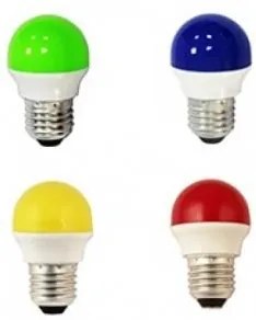 BEC LED E27 COLORAT 2W GALBEN