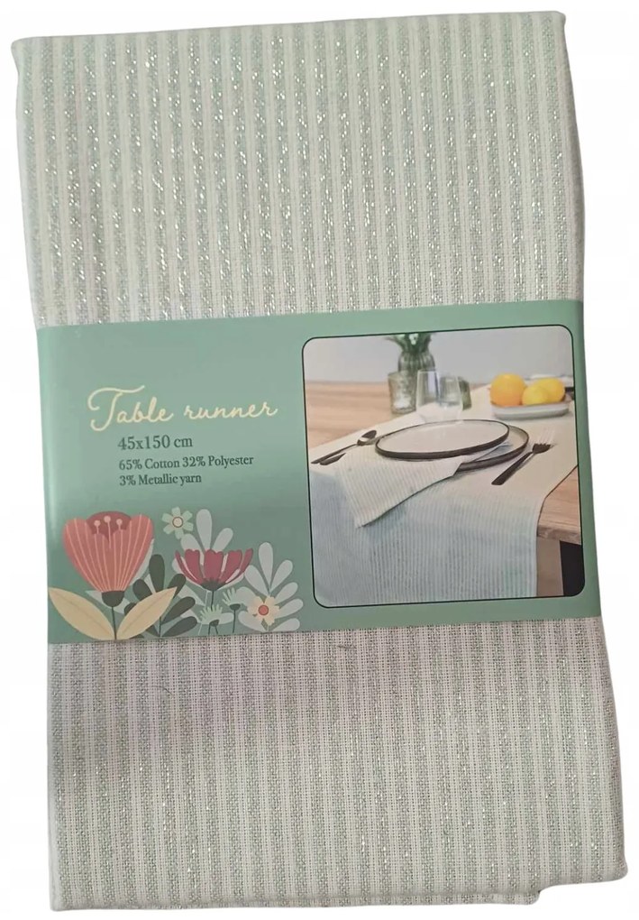 Fata de masa decorativa SHIMORA 45x150 cm - mai multe culori Culoare: Portocaliu