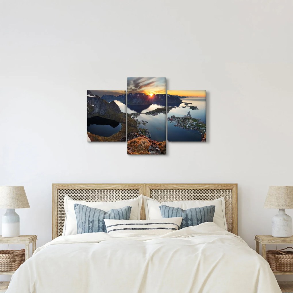 Tablou - Peisaj montan, Norvegia (90x60 cm)