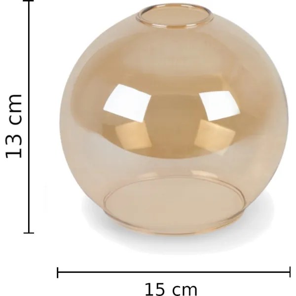 Lustră pe cablu LACRIMA HONEY 5xE27/60W/230V d. 45 cm