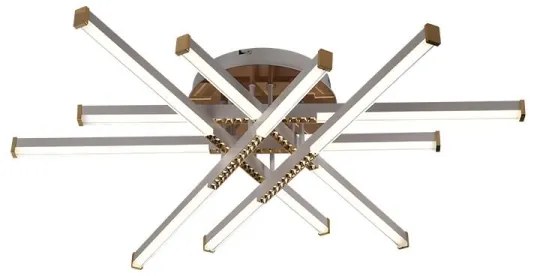 Lustră LED dimabilă aplicată LED/90W/230V 3000-6500K + telecomandă