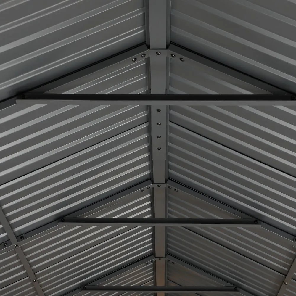Copertină auto AVENBERG PAVILON 5 × 3 m – antracit
