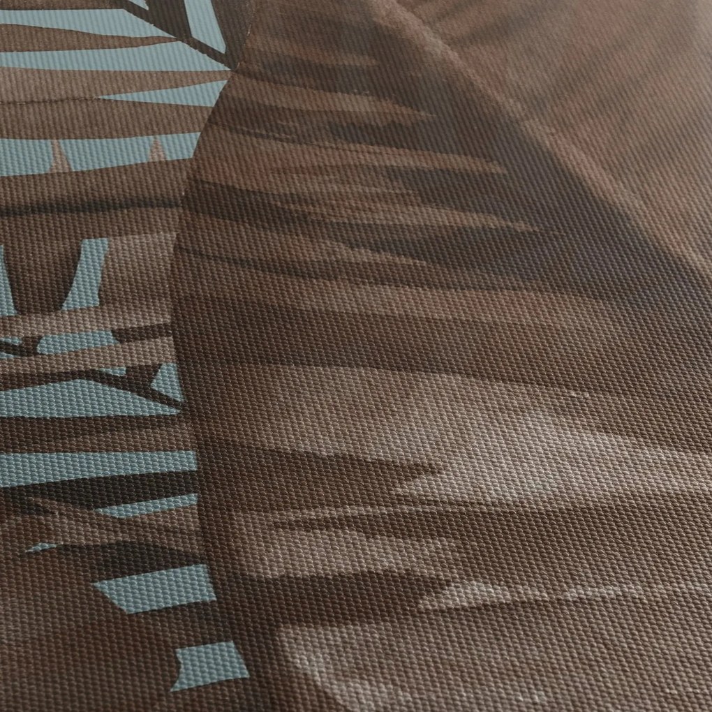Tablou - Frunze de palmier acvarel (150x105 cm)