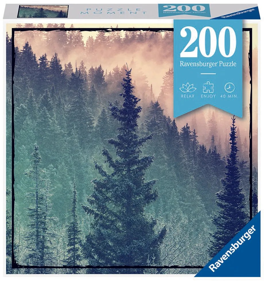 PUZZLE PADURE, 200 PIESE - RAVENSBURGER (RVSPA12958)