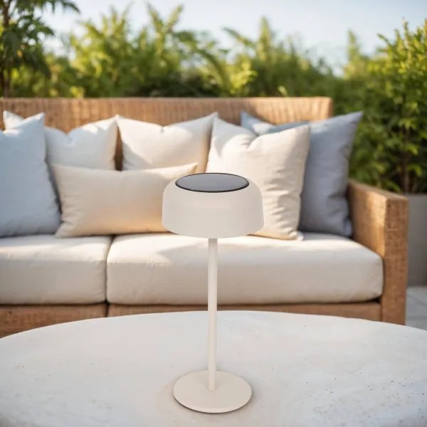 Hesperide - Lampă de masă solară LED BOLTY LED/3,7V 2600 mAh IP65 bej