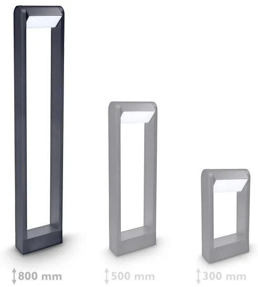 Lampă LED de exterior Brilagi CROTONE LED/7W/230V antracit IP54 80 cm