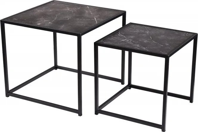 Set de 2 masute design industrial Slim Line