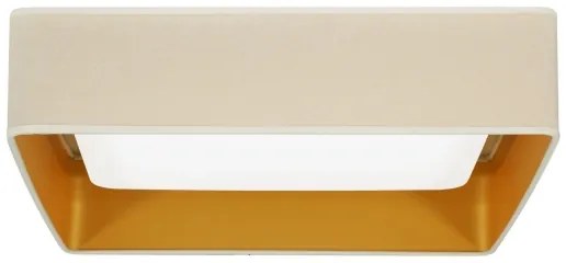 Brilagi - Plafonieră VELVET SQUARE LED/24W/230V crem