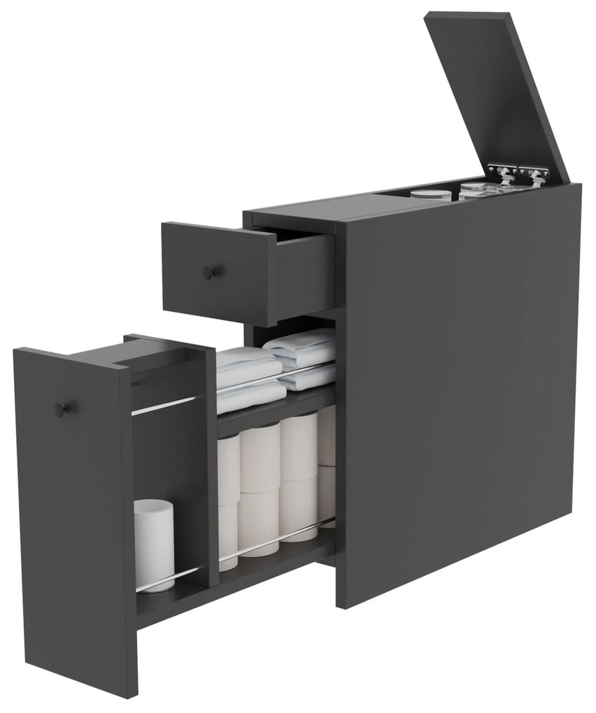 Cabinet de baie Calencia - Anthracite