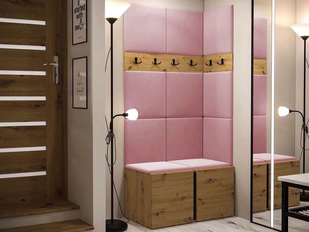 Mobilier hol Tovenaz I (Alb + albastru) . 1104757
