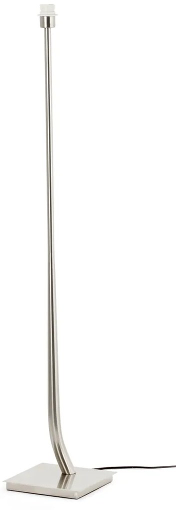 Lampadar / Lampa de podea eleganta design clasic REM nickel/alb