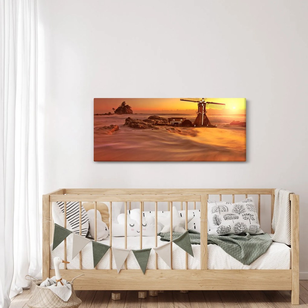 Tablou - Apus de soare (120x50 cm)