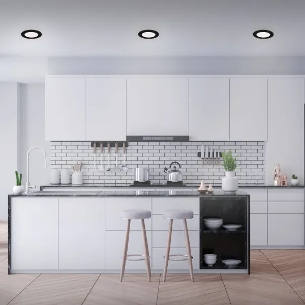 SET 3x corp de iluminat LED încastrat pentru baie FLAT LED/7W/230V IP44 Brilo