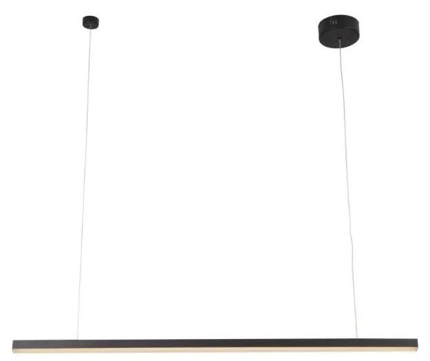 Lustră LED dimabilă pe cablu MAXLIGHT P0310D TRIO LED/12W/230V negru