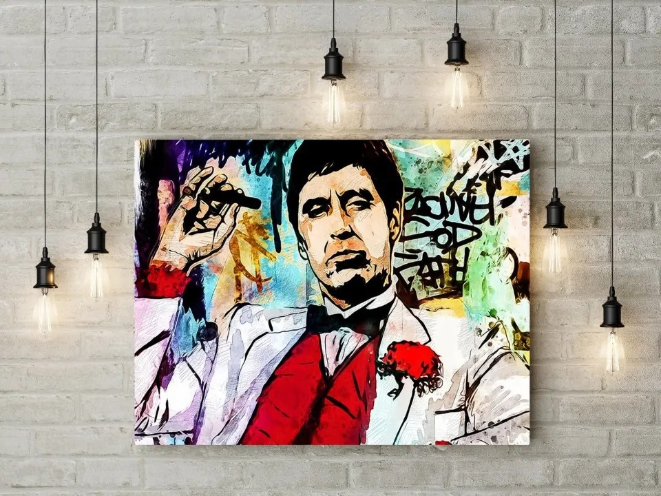 Tablou canvas Tony Montana 120x80 cm