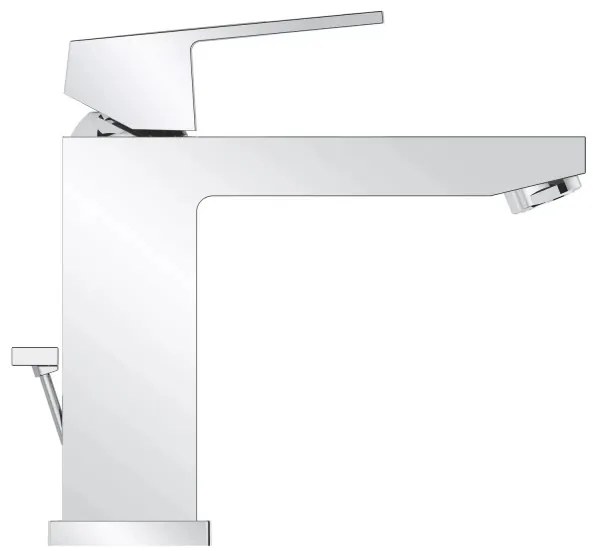 Baterie lavoar cu ventil pop-up, Grohe Eurocube M, crom, 23445000