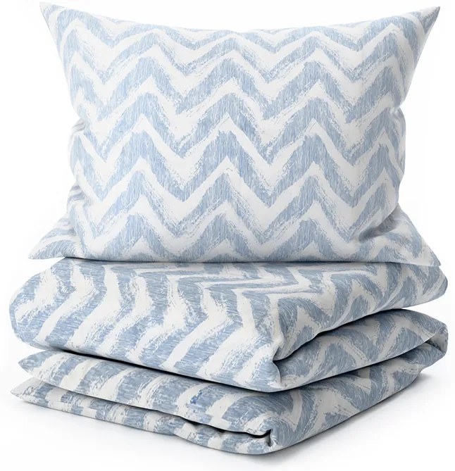 Lenjerie de pat din bumbac Renforcé VLNKY albastru Dimensiune lenjerie de pat: 70 x 90 cm | 140 x 220 cm