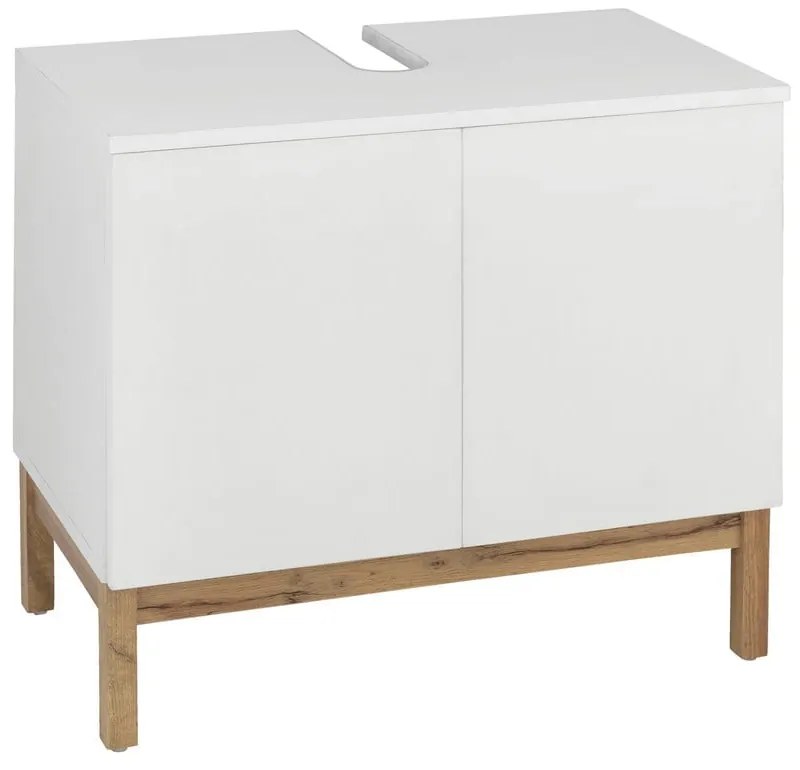 Dulap sub chiuvetă alb 56x35 cm Mirza – Støraa