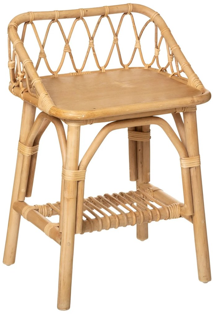 Noptiera decorativa pentru camera copiilor, 56 cm, ratan