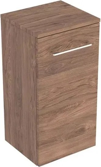 Dulap baie suspendat pentru lavoar Geberit Selnova Square nuc 1 usa 33 cm