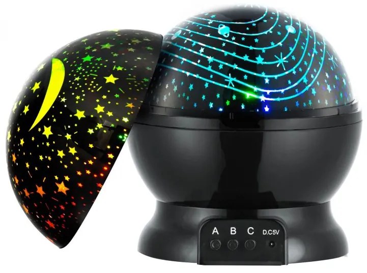 Proiector pentru cerul de noapte cu LED-uri -Black Edition