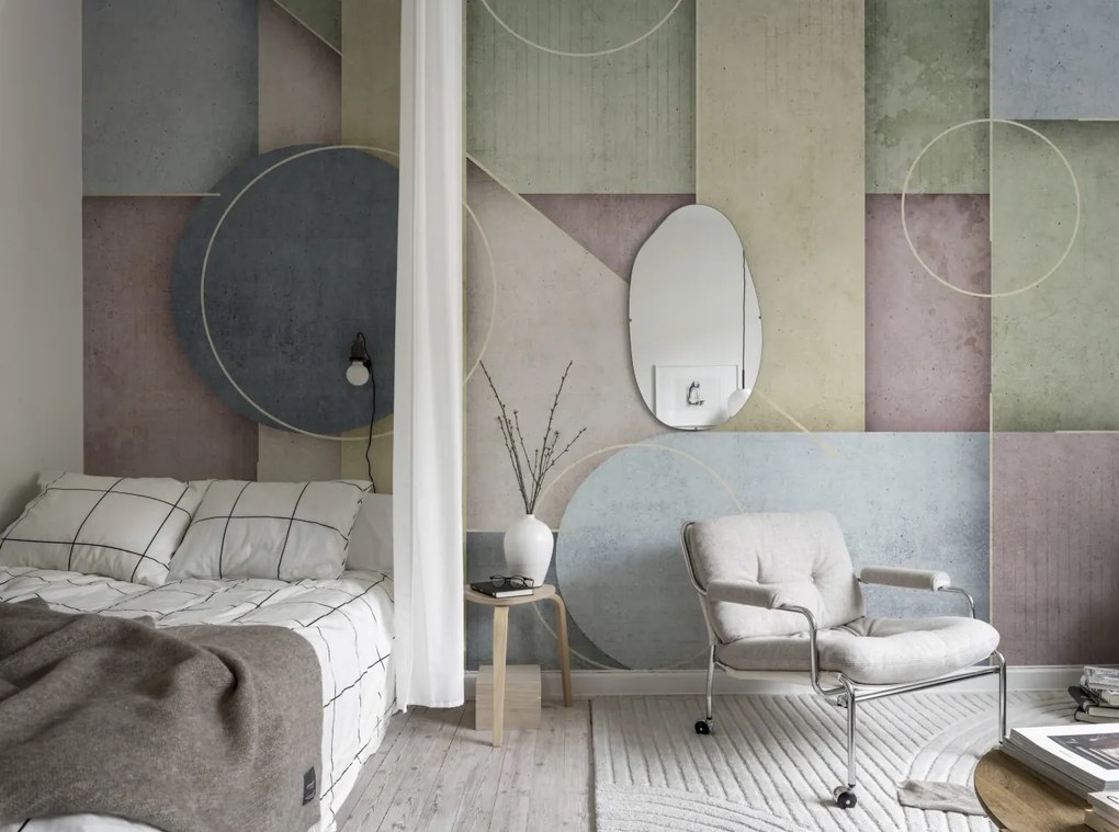 Fototapet, Arch Forms Pastel, Rebel Walls