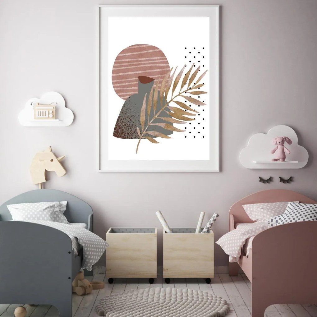 Poster - Abstracție simbolică (A4)