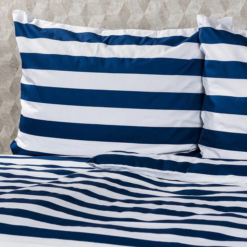 Lenjerie de pat din bumbac 4Home Navy, 140 x 200cm, 70 x 90 cm, 140 x 200 cm, 70 x 90 cm