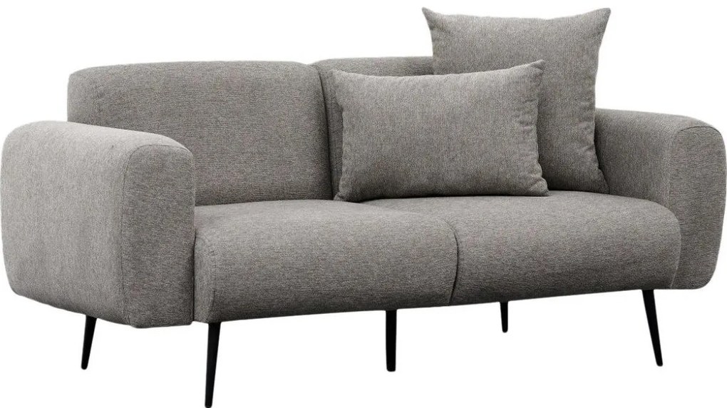 Canapea PISA, 2 locuri, gri deschis