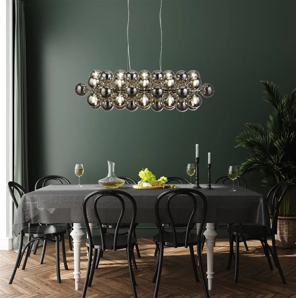 Lustra moderna cu 25 surse de lumina Berry