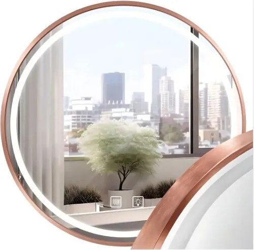 Oglindă LED 50cm MMJ BRUSH COPPER
