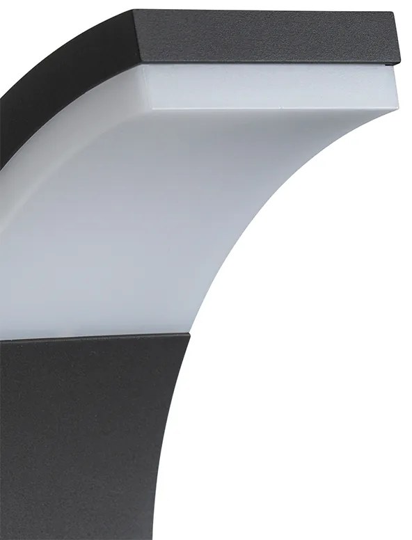 Stâlp de iluminat modern pentru exterior antracit 60 cm cu LED inclus IP54 - Litt