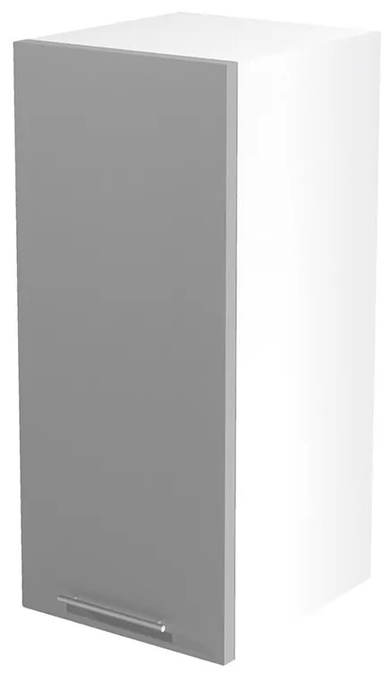 Dulap superior Vento G-30/72, alb/gri