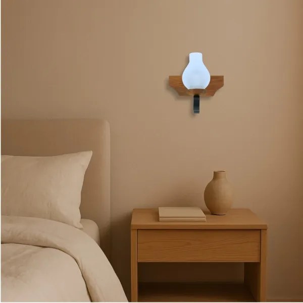 Aplică VELA 1xE14/40W/230V fag