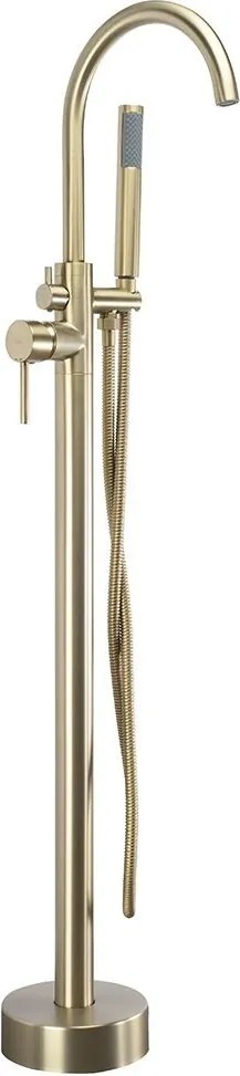 Baterie de podea Rea Lungo brush gold