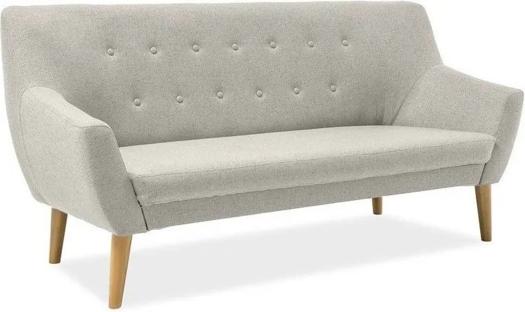 Canapea crem cu 3 locuri AMBER