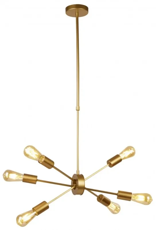 Lustra moderna design minimalist Alpha 6L 2906-6GO SRT