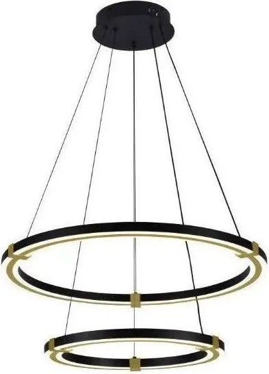 Lustră LED dimabilă pe cablu LED/130W/230V 3000-6500K + telecomandă