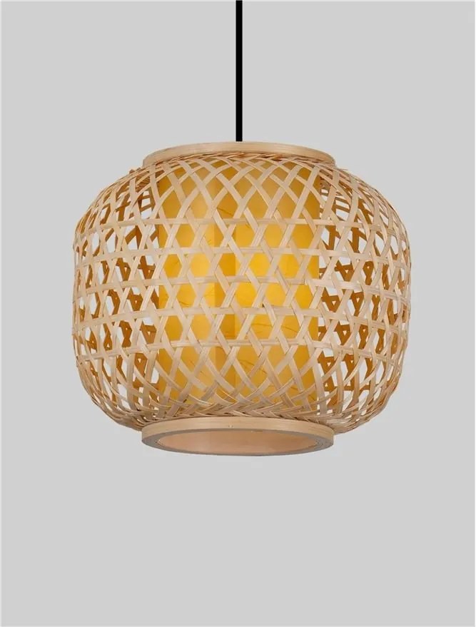 Pendul ratan decorativ design natural ASMA