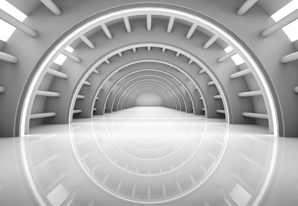 Fototapet - pasaj 3D (147x102 cm)
