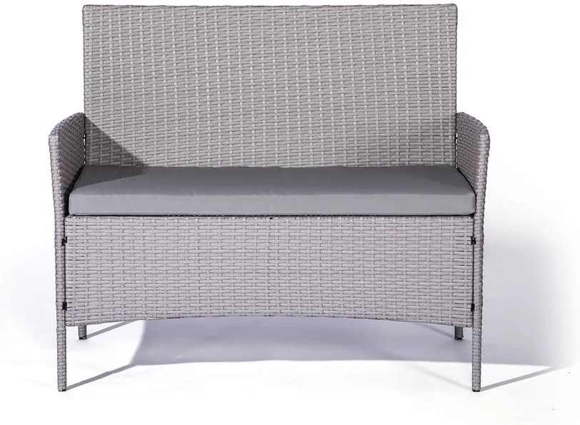 Set mobilier de grădină Le Bonom Fila, gri deschis