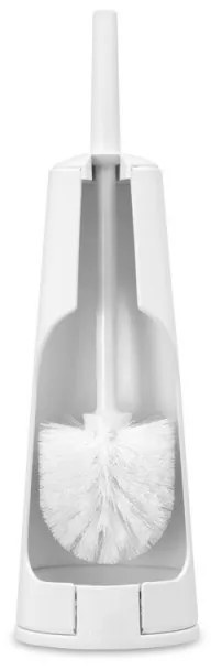 Perie pentru toaletа Brabantia ReNew 107892, 42 cm, Design discret, Alb