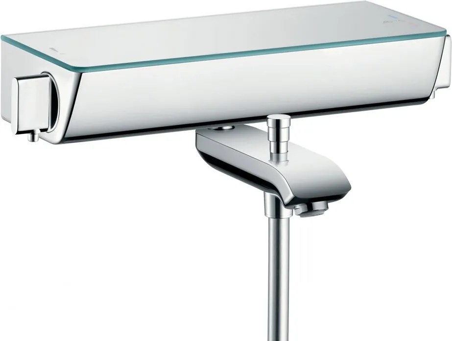 Baterie cada - dus termostatata Hansgrohe Ecostat Select crom cu 2 functii