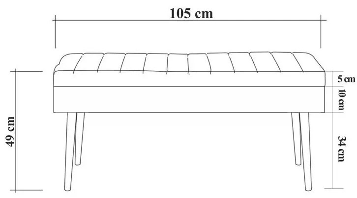 Bancă Nidupo 2 (Nuc + antracit) . 1092787