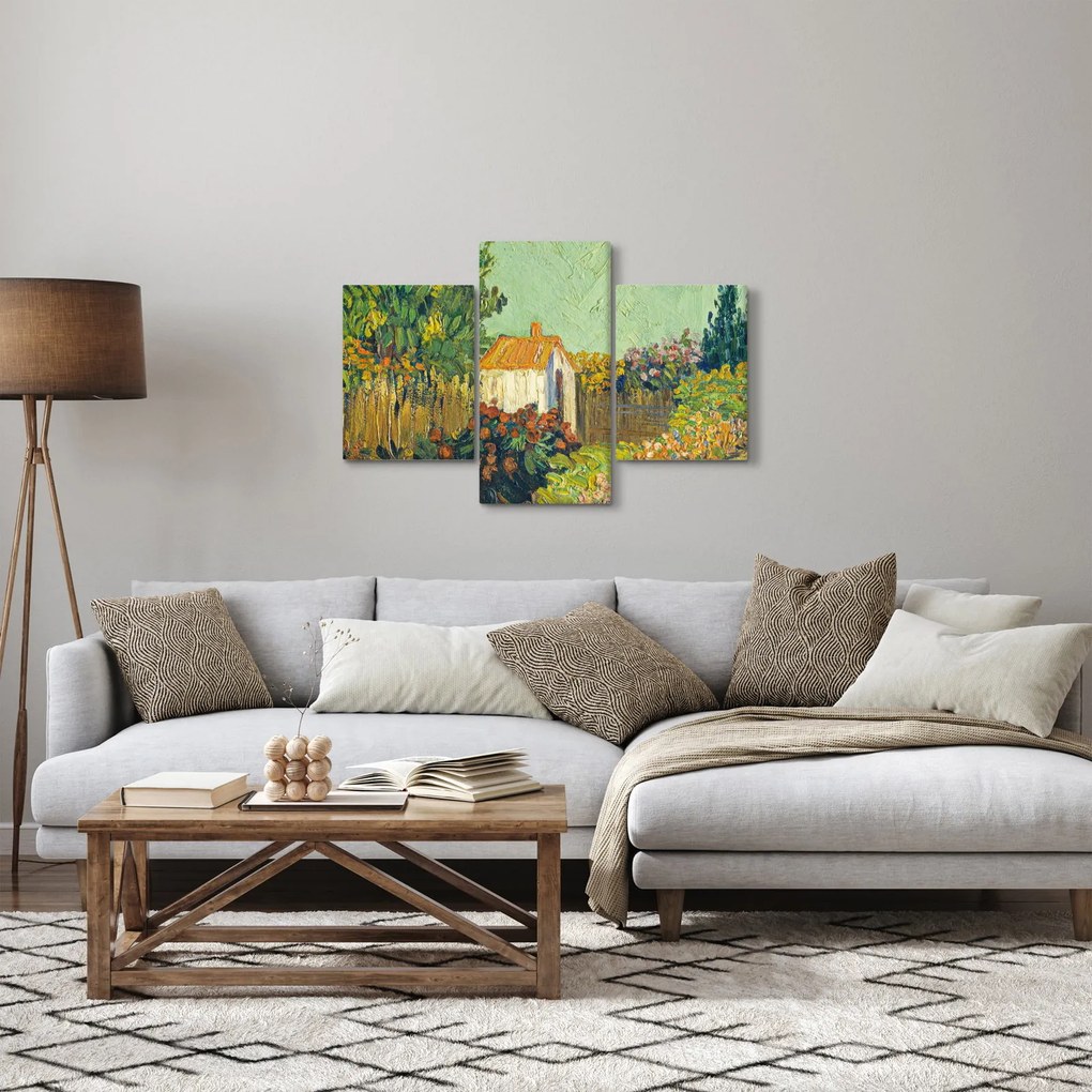 Tablou - Imitator of Vincent van Gogh, Landscape, reproducere (90x60 cm)