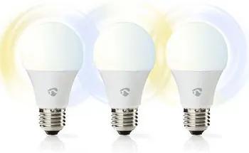 Pachet 3 becuri LED Smart WiFi reglare culoare lumina, E27, Nedis