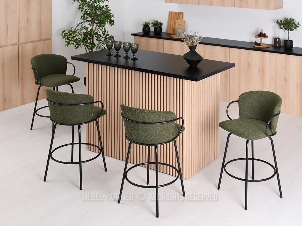 Scaun Sofia (verde + negru). 1110748
