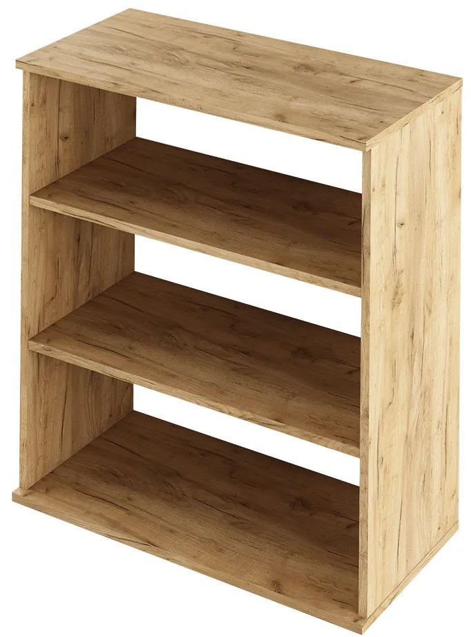 Etajera 4 nivele 70.6x35x79.5 cm PAL Stejar
