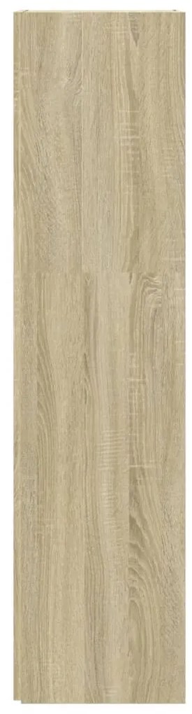 Dulap de colt, stejar sonoma, 33x33x132 cm, PAL 1, Stejar sonoma, 33 x 33 x 132 cm