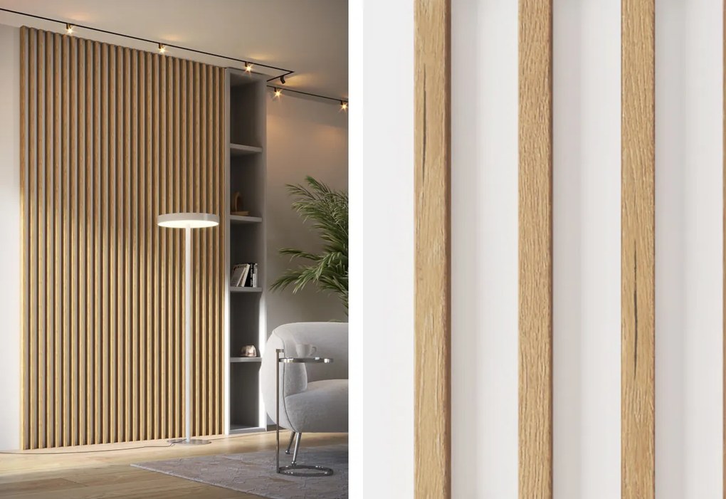 Expedo Riflaje decorative SPRINTY 2, 30,2x275x3,8, stejar